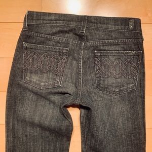 7 for all mankind Jeans Flare dark wash dojo 25
